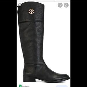 Tory Burch knee high leather boots